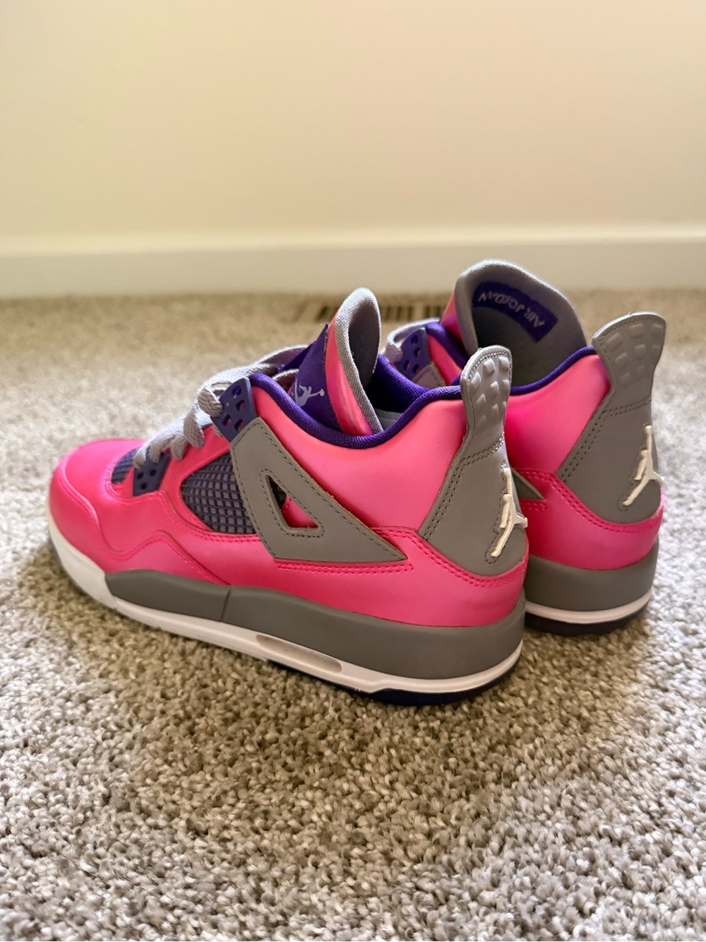 Nike Air Jordan 4 2013 Retro Pink Foil - Picture 9 of 10